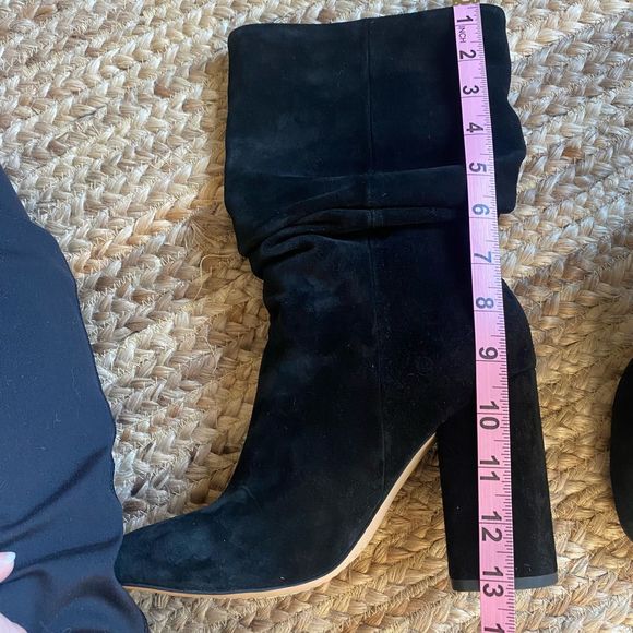 Gently worn Anthropologie Splendid Women's Phyllis High-Heel MidCalf Slouch Boot - Picture 14 of 16